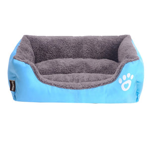 Free ship 3XL Dogs Bed For Small Medium Large Dogs Pet House Waterproof Bottom Soft Fleece Warm Cat Bed Sofa House 11Colors