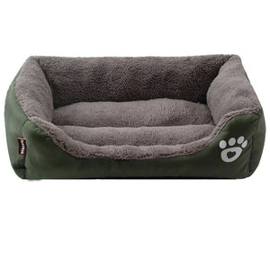 Free ship 3XL Dogs Bed For Small Medium Large Dogs Pet House Waterproof Bottom Soft Fleece Warm Cat Bed Sofa House 11Colors