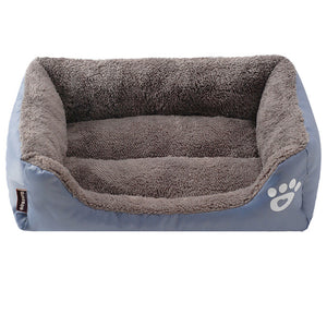 Free ship 3XL Dogs Bed For Small Medium Large Dogs Pet House Waterproof Bottom Soft Fleece Warm Cat Bed Sofa House 11Colors