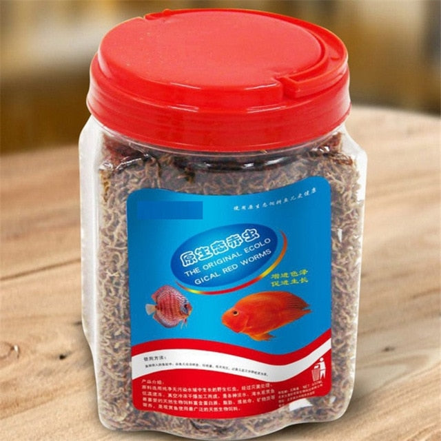 Freeze Dried Blood Insect Red Worm Food