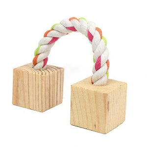 Cute Natural Wooden Rabbits Toys Pine