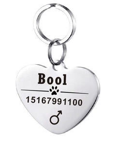 Personalized Dog ID Tags Stainless Steel Pet ID Tags for cats  and dogs