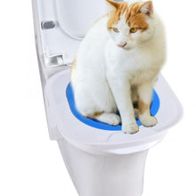 Load image into Gallery viewer, Pet Cats Dogs Plastic Cat Toilet Trainer Pets Toilet Training Kit