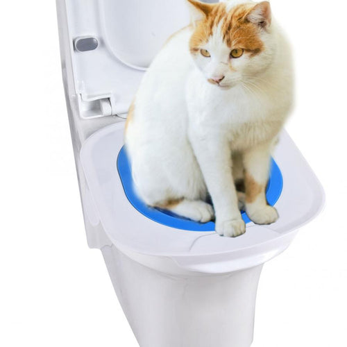 Pet Cats Dogs Plastic Cat Toilet Trainer Pets Toilet Training Kit