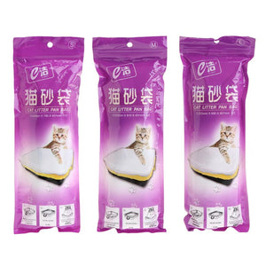 Cat ,Litter Bag Sand Bags Hygiene Elastic