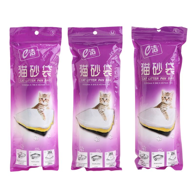 Cat ,Litter Bag Sand Bags Hygiene Elastic