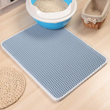 Load image into Gallery viewer, Double-Layer Litter Mat Pet Carpet Cat Sand Cat Toilet Mat Cats Waterproof Mats For Pets Cats Trapper Foldable EVA Non-slip Mats