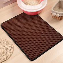 Load image into Gallery viewer, Double-Layer Litter Mat Pet Carpet Cat Sand Cat Toilet Mat Cats Waterproof Mats For Pets Cats Trapper Foldable EVA Non-slip Mats