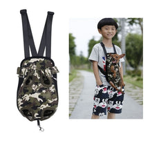 Load image into Gallery viewer, Dog Front Chest Backpack Five Holes Backpack Dog Outdoor Bag Strap bag