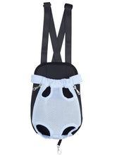 Load image into Gallery viewer, Dog Front Chest Backpack Five Holes Backpack Dog Outdoor Bag Strap bag