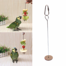 Load image into Gallery viewer, 1Pc  Birds Food Holder Support Small Animal Stainless Steel Fruit