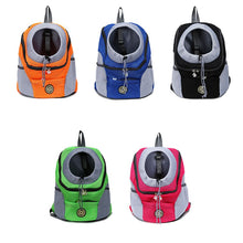 Load image into Gallery viewer, Dog Carrier Bag Pet Dog Front Bag New Out Double Shoulder Portable Travel Backpack Mesh Backpack Head