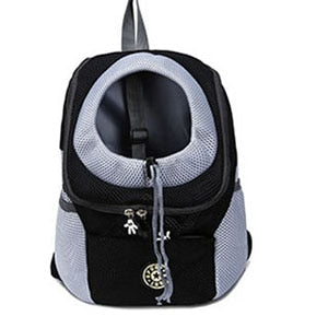 Dog Carrier Bag Pet Dog Front Bag New Out Double Shoulder Portable Travel Backpack Mesh Backpack Head