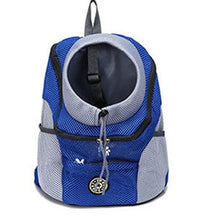 Load image into Gallery viewer, Dog Carrier Bag Pet Dog Front Bag New Out Double Shoulder Portable Travel Backpack Mesh Backpack Head