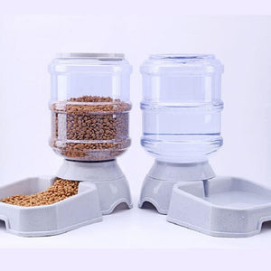 3.8L Plastic Pet  cat dog automatic feeder drinking kedi ve dog pet water bowl for pets