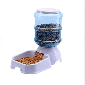 3.8L Plastic Pet drinkers  dog automatic feeder