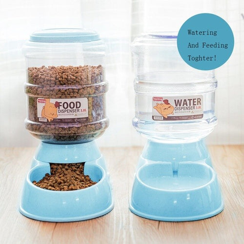 3.8L automatic cat and dog feeder,4 color options