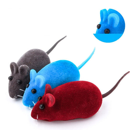 1PCS Rabbit Fur False Mouse Pet Cat Toys