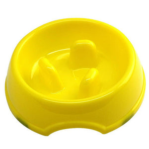 Colorful pet dog bowls Puppy dog food water