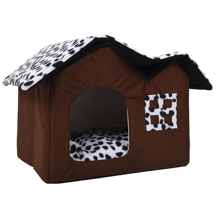 Hot Removable Dog Beds Double    Brown Dog  Room 55X40X42CM