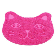 Load image into Gallery viewer, Pet Cat Toilet Mat PVC Waterproof Kitten Cute Cat Face