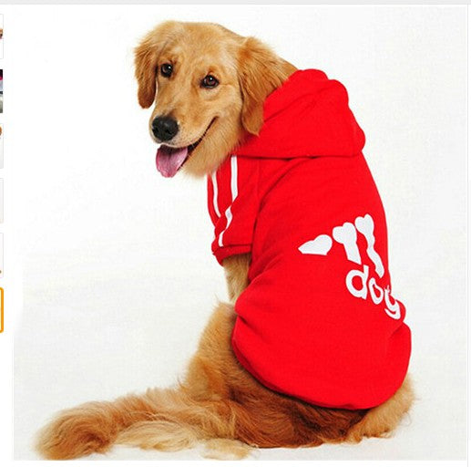 Big Dog Clothes For Large Size Winter Dogs Coat Hoodie Apparel Clothes For Dogs Sportswear Pet Products