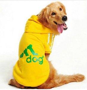 Big Dog Clothes For Large Size Winter Dogs Coat Hoodie Apparel Clothes For Dogs Sportswear Pet Products