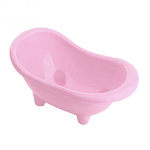 1pc Cute Mini Small Plastic  Hamsters Bathtub Bathing Small