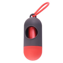 Load image into Gallery viewer, Pill Shape Pet Dog Poop Bag Dispenser Pet Waste Garbage  Bags Carrier