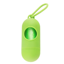 Load image into Gallery viewer, Pill Shape Pet Dog Poop Bag Dispenser Pet Waste Garbage  Bags Carrier