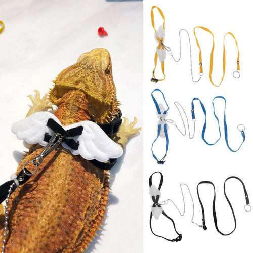 1PC  Adjustable Reptile Lizard  Rope Durable Small Animals Leashes  3 Colors