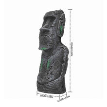 Load image into Gallery viewer, Ancient Easter Island Stone Head  Aquarium Ornament