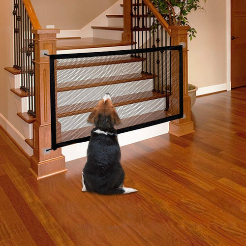 Pet Soft Magic Gate for Dogs Pet Fences Portable Folding Safe Guard Indoor and Outdoor Portable