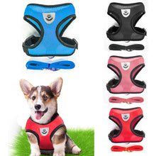 Load image into Gallery viewer, Breathable Small Dog Pet Harness and Leash Set Puppy dog Vest Harness