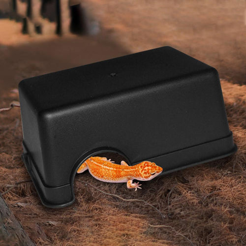 Small Reptiles Pets Snake Shelter Bowl Cave  Box