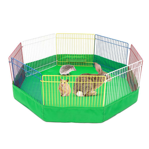 8 Panel Foldable   Fence rabbit   Cage Indoor