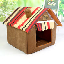 Load image into Gallery viewer, Cat House Bedding Basket Cute Pet