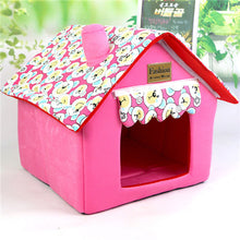 Load image into Gallery viewer, Cat House Bedding Basket Cute Pet