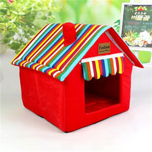 Load image into Gallery viewer, Cat House Bedding Basket Cute Pet