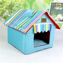 Load image into Gallery viewer, Cat House Bedding Basket Cute Pet