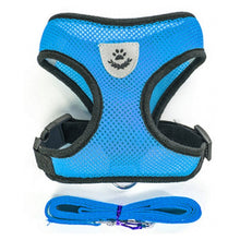 Load image into Gallery viewer, Breathable Small Dog Pet Harness and Leash Set Puppy dog Vest Harness
