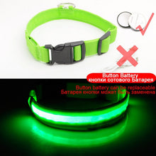 Load image into Gallery viewer, USB Charging Led Dog Collar Anti-Lost/Avoid Car Accident Collar